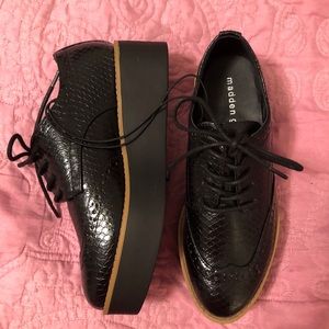 NEW Madden Snake Platform Oxfords G-Class size 6